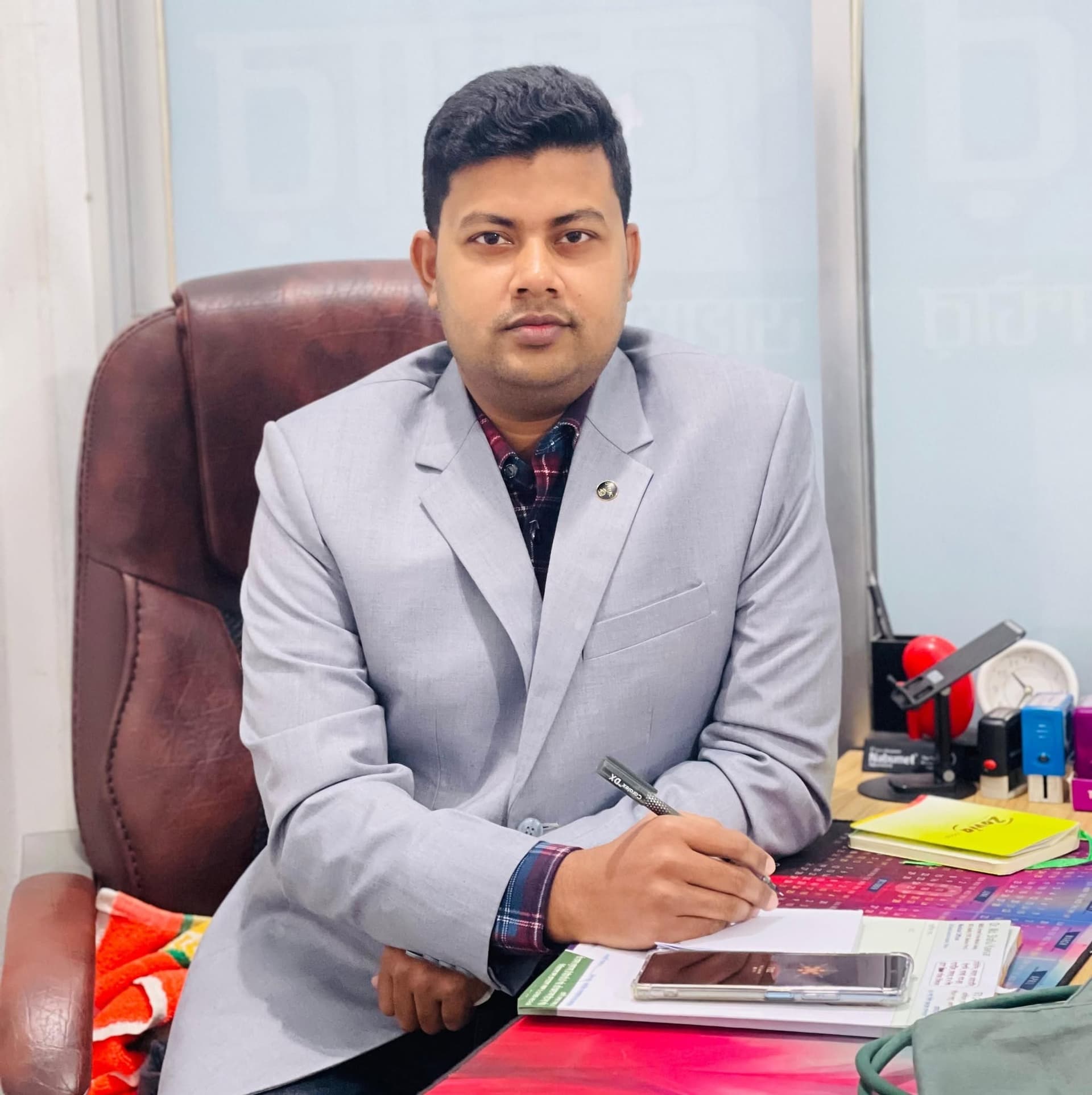 Portrait of Dr. Shafiul Ahmed Kawsar, Consultant Physician, Pabna Zilla Hospital